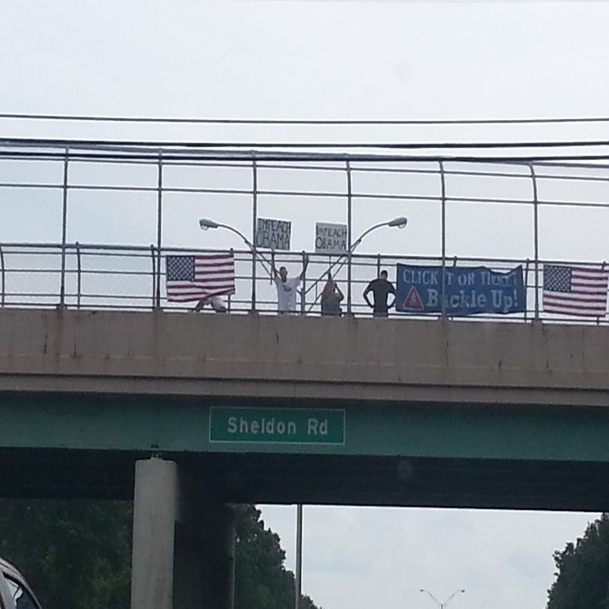 Overpass for Obama's Impeachment