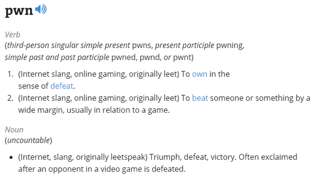 PWN Definition